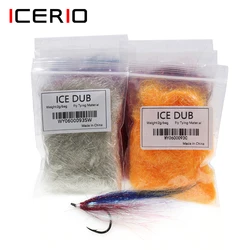 Fibra dubbing ultrafina ICERIO para atado de ninfas y scud