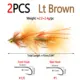 1PC  Lt Brown