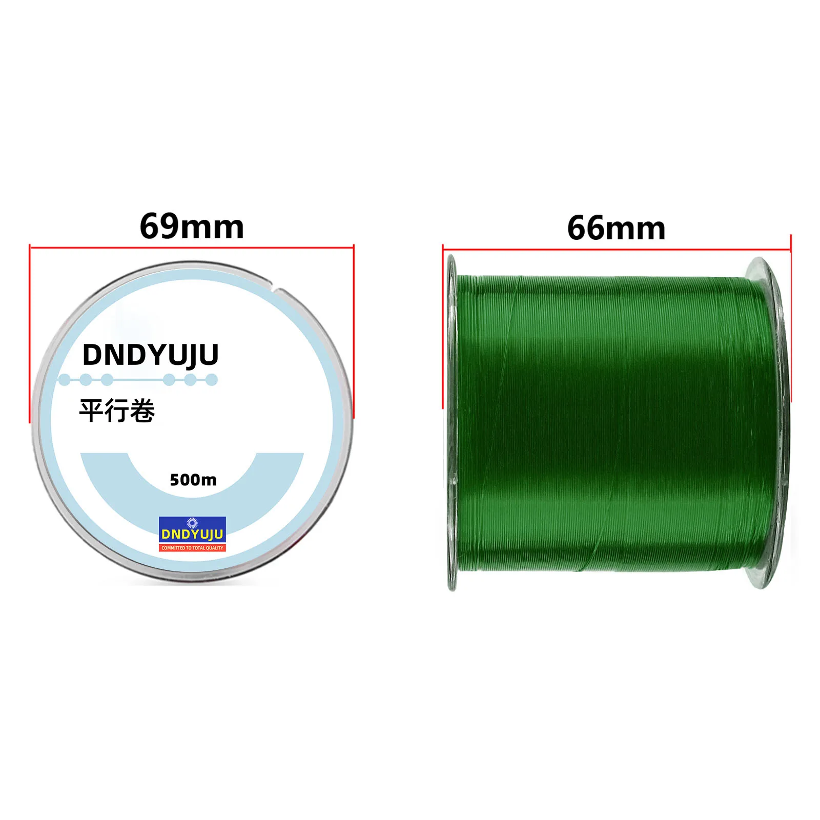 Línea de pesca de nailon monofilamento de 500M, 0,1 MM-0,47mm, 2LB-35LB, Material de Japón, línea de pesca de carpa - imagen 4