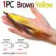 1PC Brown Yellow
