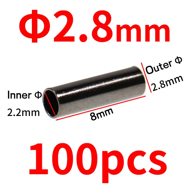 100pcs  2.8mm
