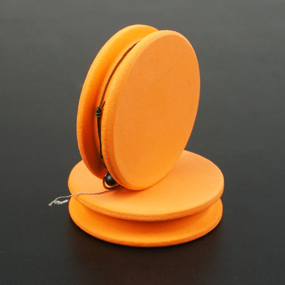 Hirisi-Juego de bobinadora de hilo de pescar de espuma EVA, carrete de aparejo naranja para anzuelo de pesca de carpa, tablero de almacenamiento líder, aparejos portátiles, 10 Uds. - imagen 5