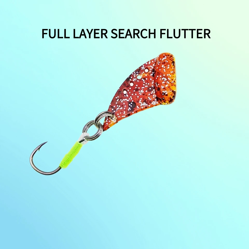 Cebo de pesca giratorio de Metal, señuelo de 25mm y 2,7g, Wobblers, cuchara de lentejuelas, Crankbaits artificiales, Easy Shiner, VIB, pesca con mosca - imagen 2