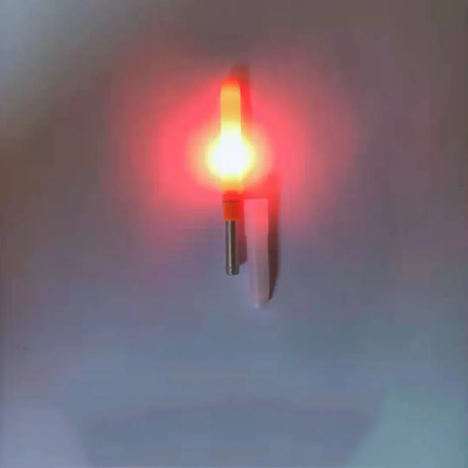 5 unids/lote palo de luz eléctrica rojo/verde Starlight pesca Led flotador accesorio Lightstick Bobber herramienta funciona con cr322 J484 - imagen 4