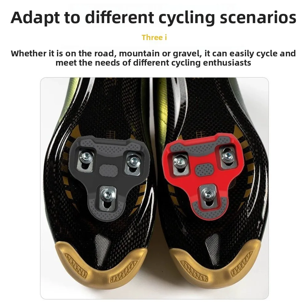Nuevo para SPD-LOOK Pedal de bloqueo de bicicleta piezas de ciclismo antideslizantes zapatos tacos tacos pedales duraderos tacos bicicleta