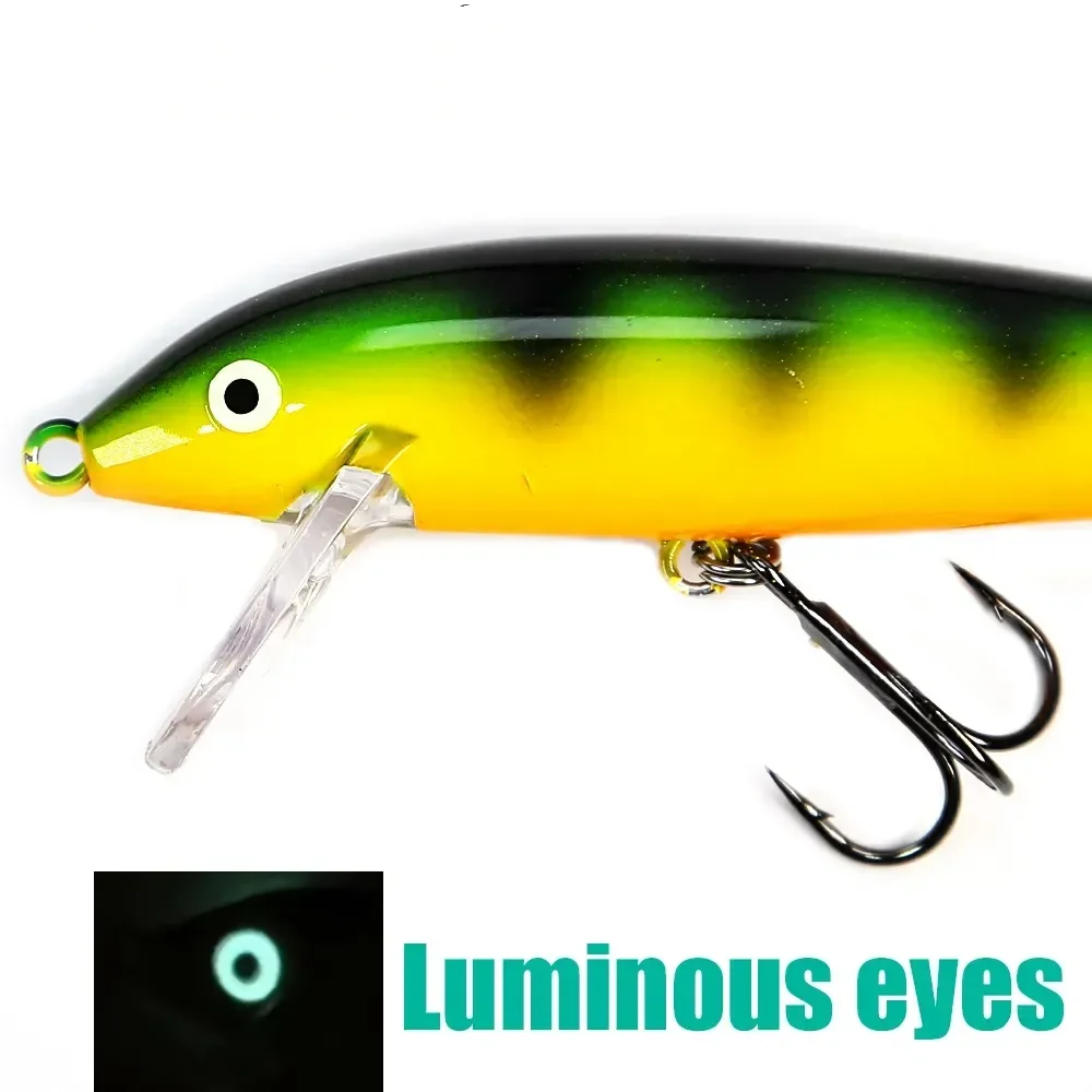 Hundimiento Minnow Wobblers 85mm 13,7G Señuelos de Pesca señuelos de trucha y cebo duro Jerkbait para pesca de perca - imagen 2
