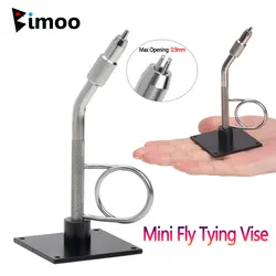 Bimoo Mini Pinzas Atado Moscas Mordazas Acero Endurecido Base Bolsillo
