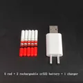 red and 1 charger