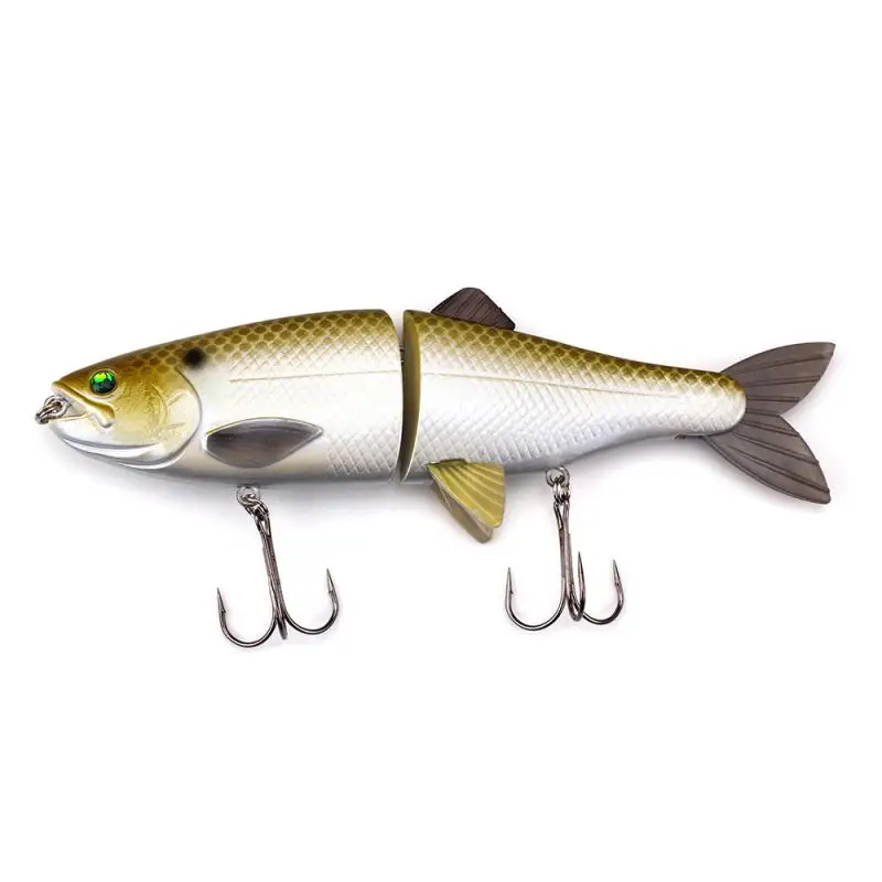 Señuelo grande de pesca en el mar, cebo duro de dos secciones, arcoíris, 90g, simulación 3D, ojo de pez falso, adecuado para la pesca - imagen 5