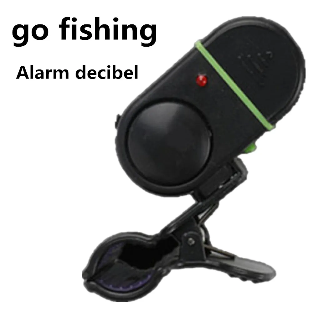 Alarma electrónica de picadura de pescado con luz LED para una fácil detección de anzuelos y instalación de cebo, accesorios de herramientas de pesca portátiles