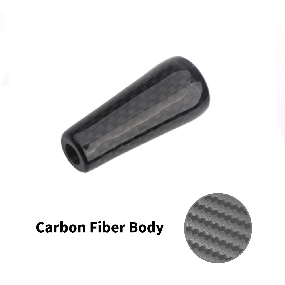 ROLLFISH-carrete de pesca totalmente de fibra de carbono, perilla de agarre de brazo basculante, peso ligero, 10,5g, accesorios de pesca - imagen 2