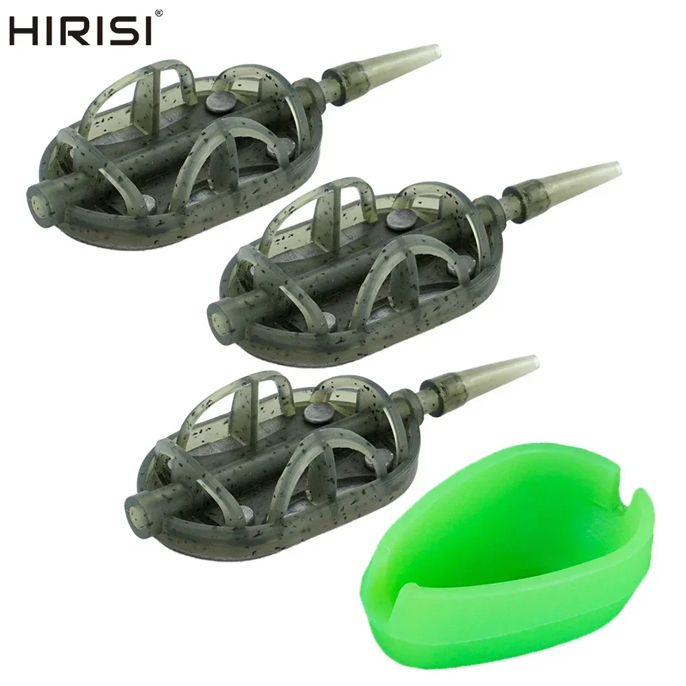 Molde Method Feeder Hirisi – Alimentador en línea para pesca de carpa - imagen 3