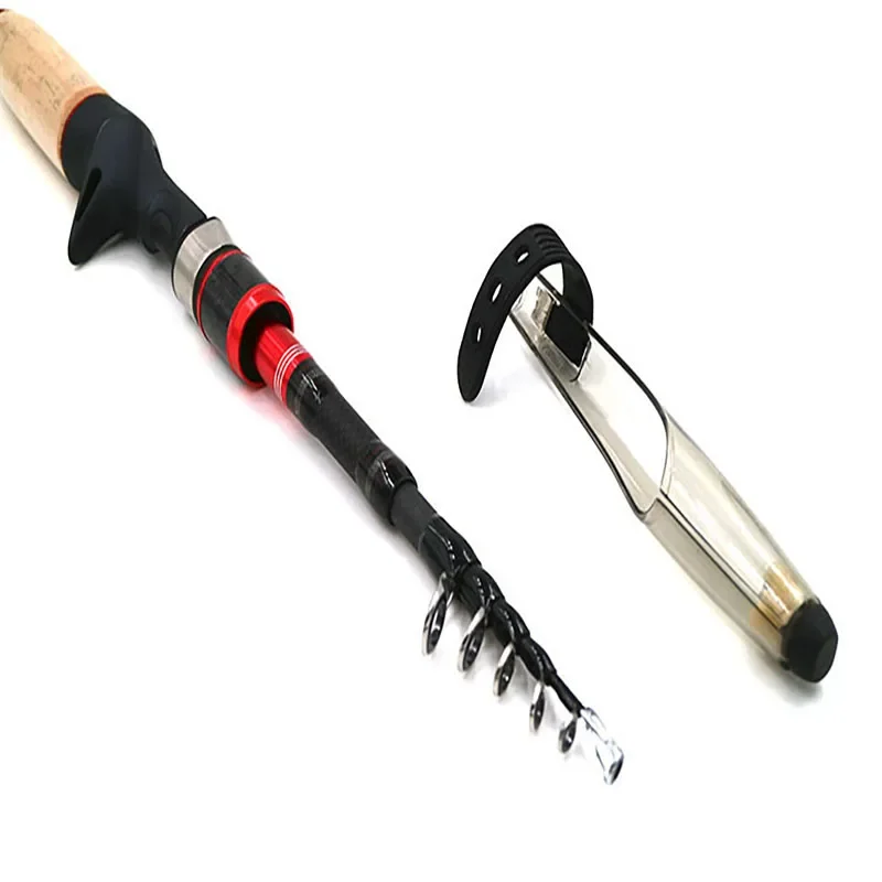 Mavllos ML Ultra Light Spinning Casting caña de Pescar Telescópica 2.1 M Señuelo de Peso 3/8-4/3 oz Suave acción de Casting Caña de Spinning Polo - imagen 2