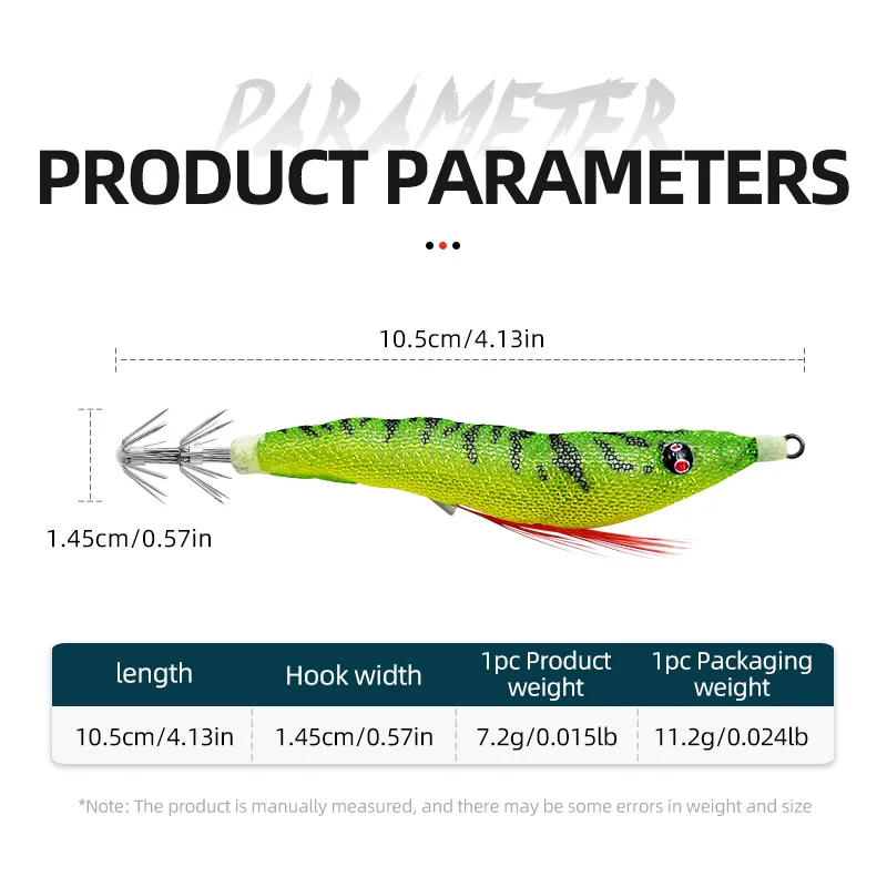 Señuelo de langosta con perlas luminosas, 12cm, 7,2g, cebo falso, pesca en el mar, calamar, paraguas, gancho, soplete, cebo de madera para camarones - imagen 5