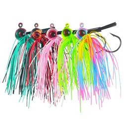Free Fisher señuelo de lubina con protector de malezas y ojo 3D