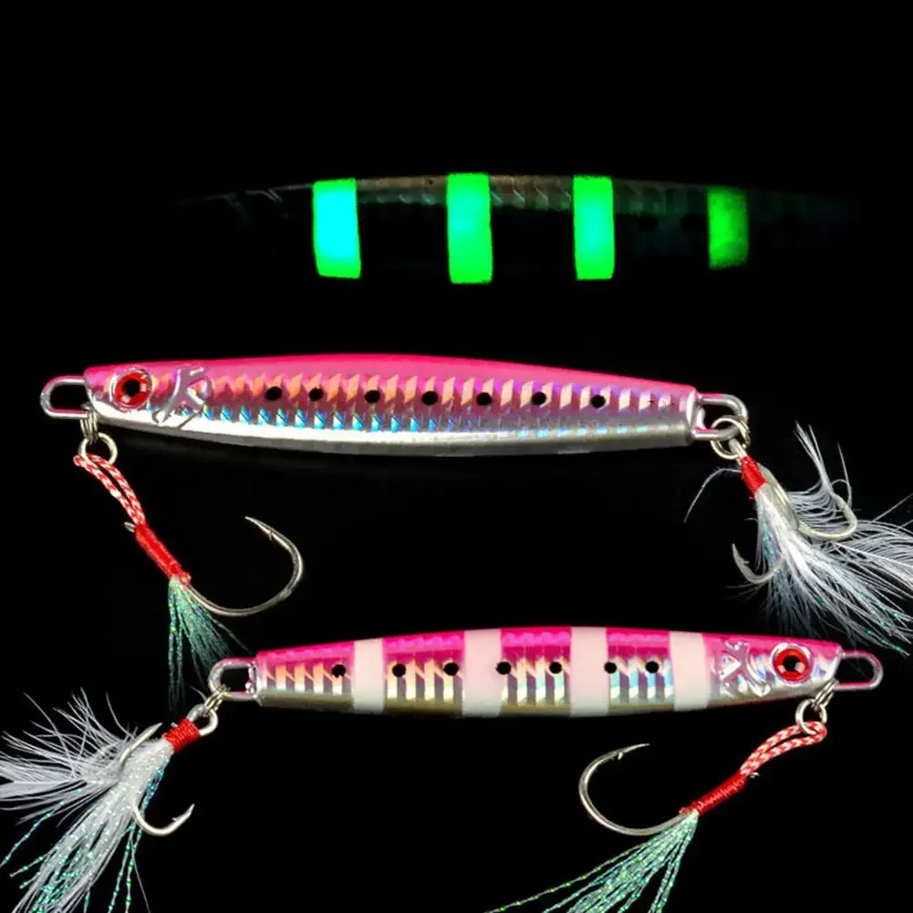 Señuelo de pesca de alta resistencia, resistente a la corrosión, Color vibrante, cuerpo de línea de transmisión, anzuelo triple, Ideal para Jigging, cebo falso - imagen 2