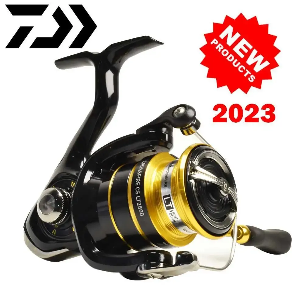 DAIWA-carrete de pesca CROSSFIRE CS LT, ligero y resistente, 1000-6000D-H, ligero y fuerte, LC-ABS, 4KG-12KG, ultraliviano, 185g-320g - imagen 2