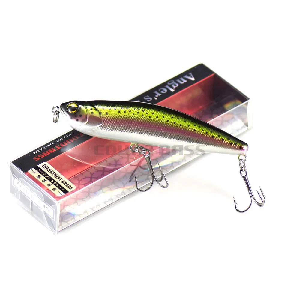 Countbass Popper Señuelos De Pesca Topwater Leurre De superficie flotante lápiz Wobblers equipo De pesca 100mm 19g - imagen 3