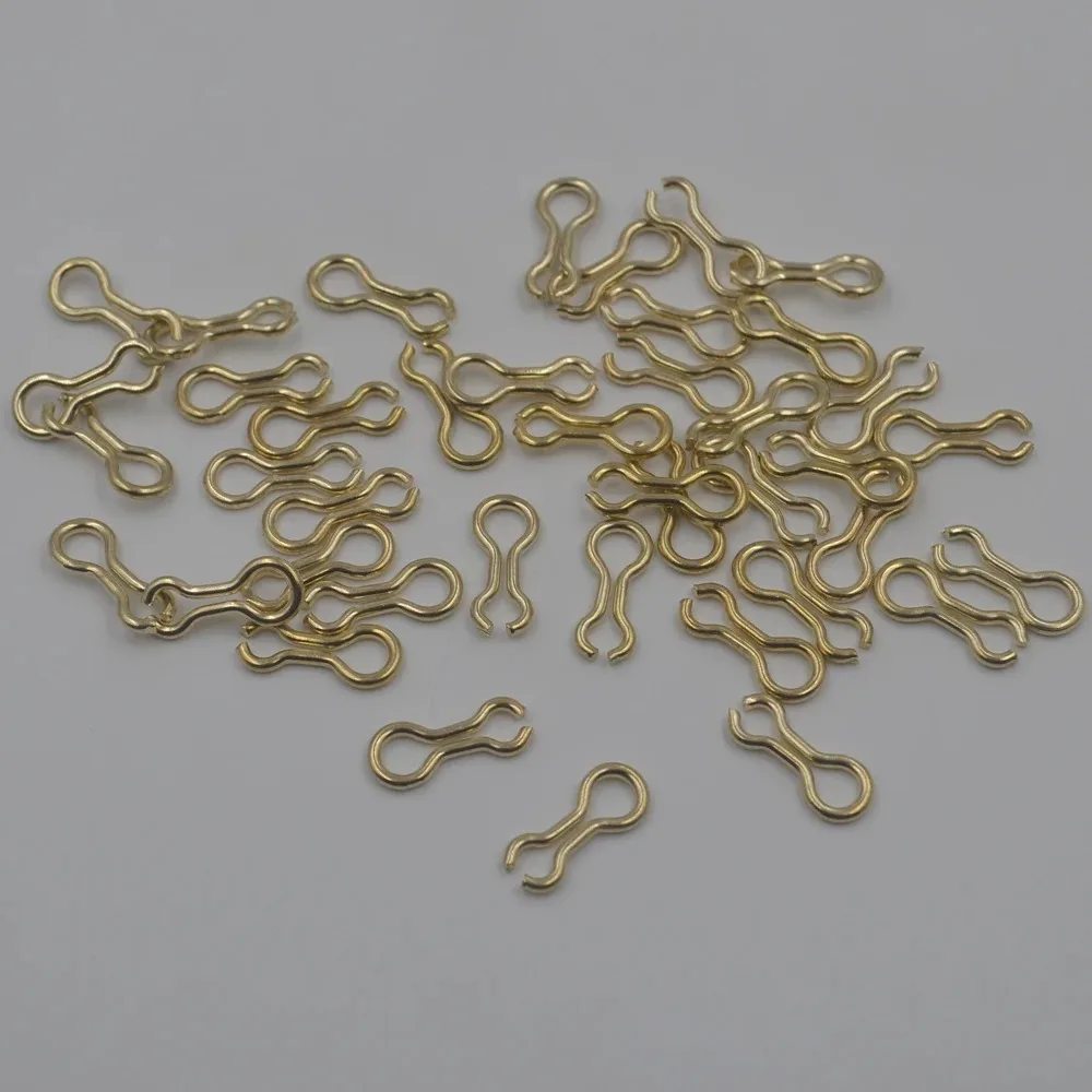 Anillas forma de 8 para pesca MNFT – Acero inoxidable y latón - imagen 2