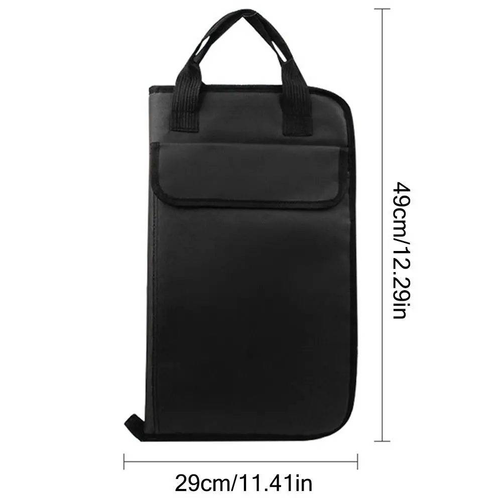 Bolsa de almacenamiento de baquetas Oxford, bolsas de baquetas impermeables gruesas portátiles, funda protectora de baquetas de gran capacidad - imagen 5