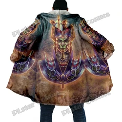 Sudadera con capucha de lana – Estampado 3D Anubis unisex