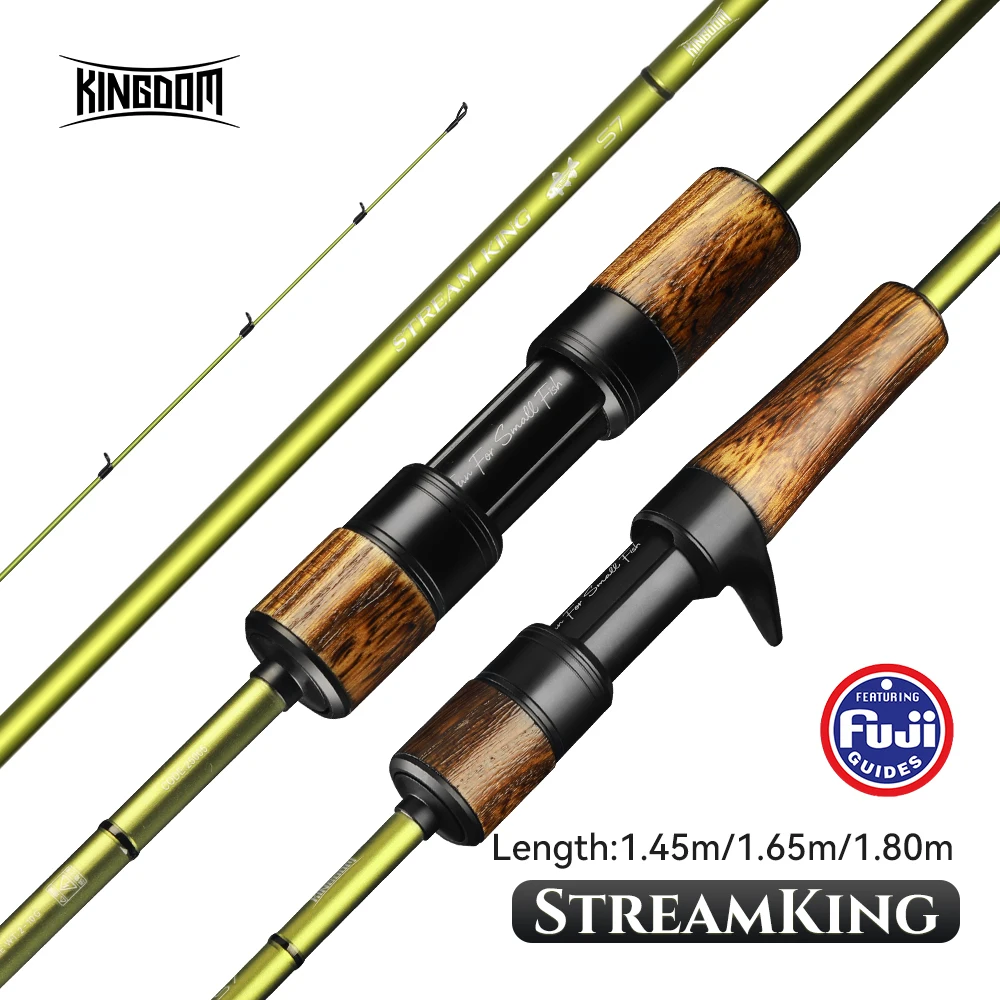 Kingdom StreamKing S7 – Caña spinning ultraligera carbono Fuji - imagen 2