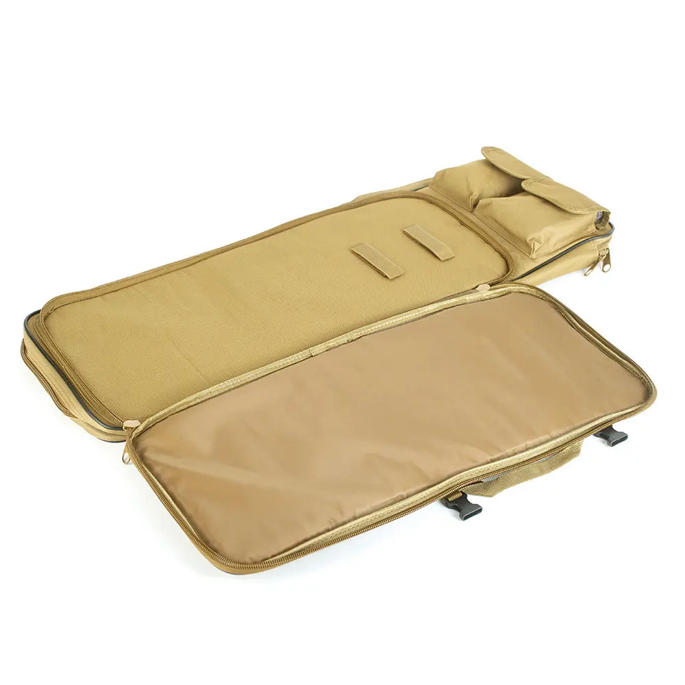 Gran oferta, Estuche de transporte para Rifle doble, bolsa para pistola, mochila, bolsa para pistolas largas táctica portátil para exteriores - imagen 4