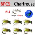 6pcs Chartreuse SZ14
