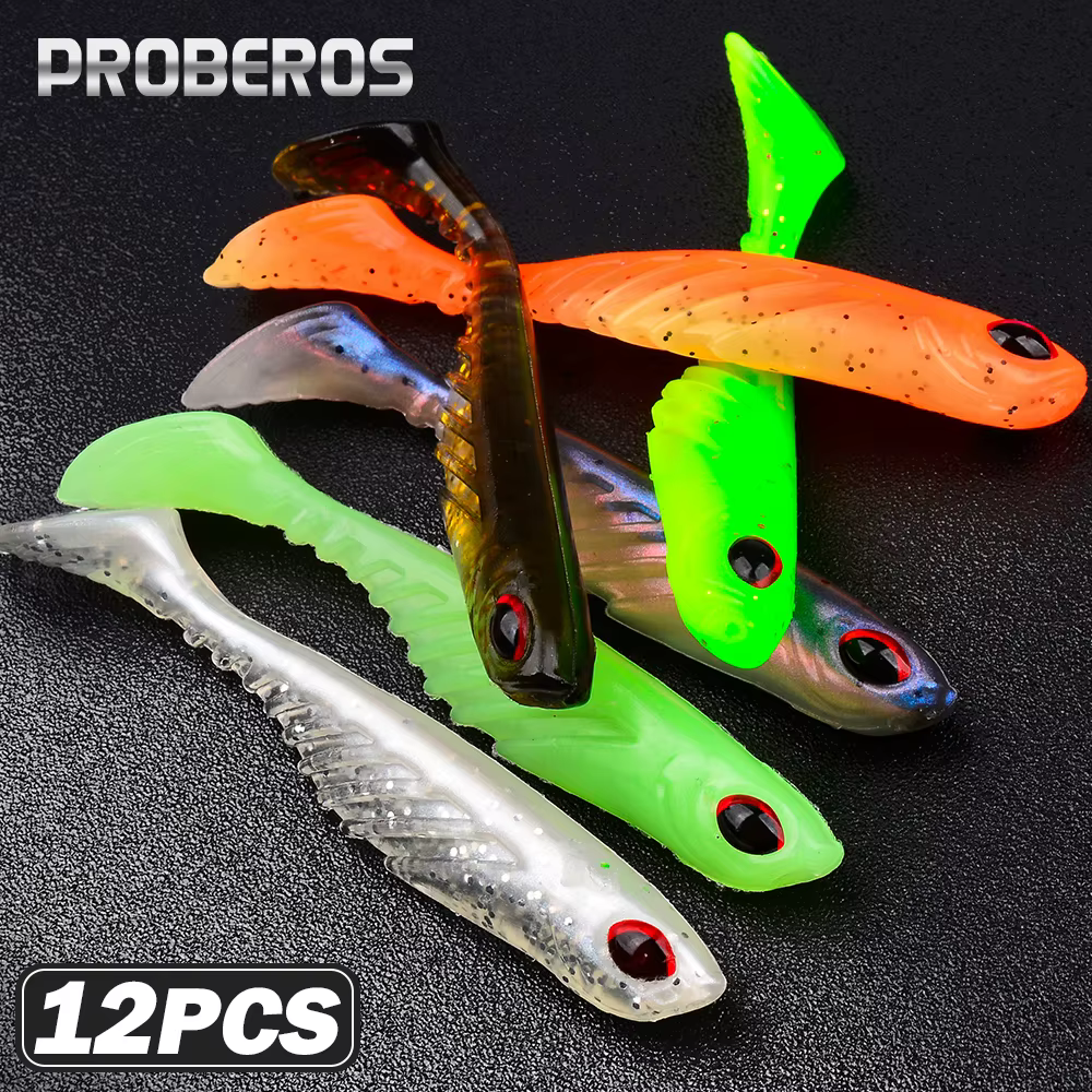 PROBEROS Señuelos Blandos Ojos 3D para Lubina - imagen 4