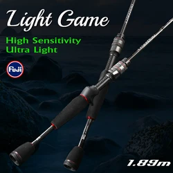 Caña Spinning Tsurinoya Dexterity II – Ultraligera para Ajing