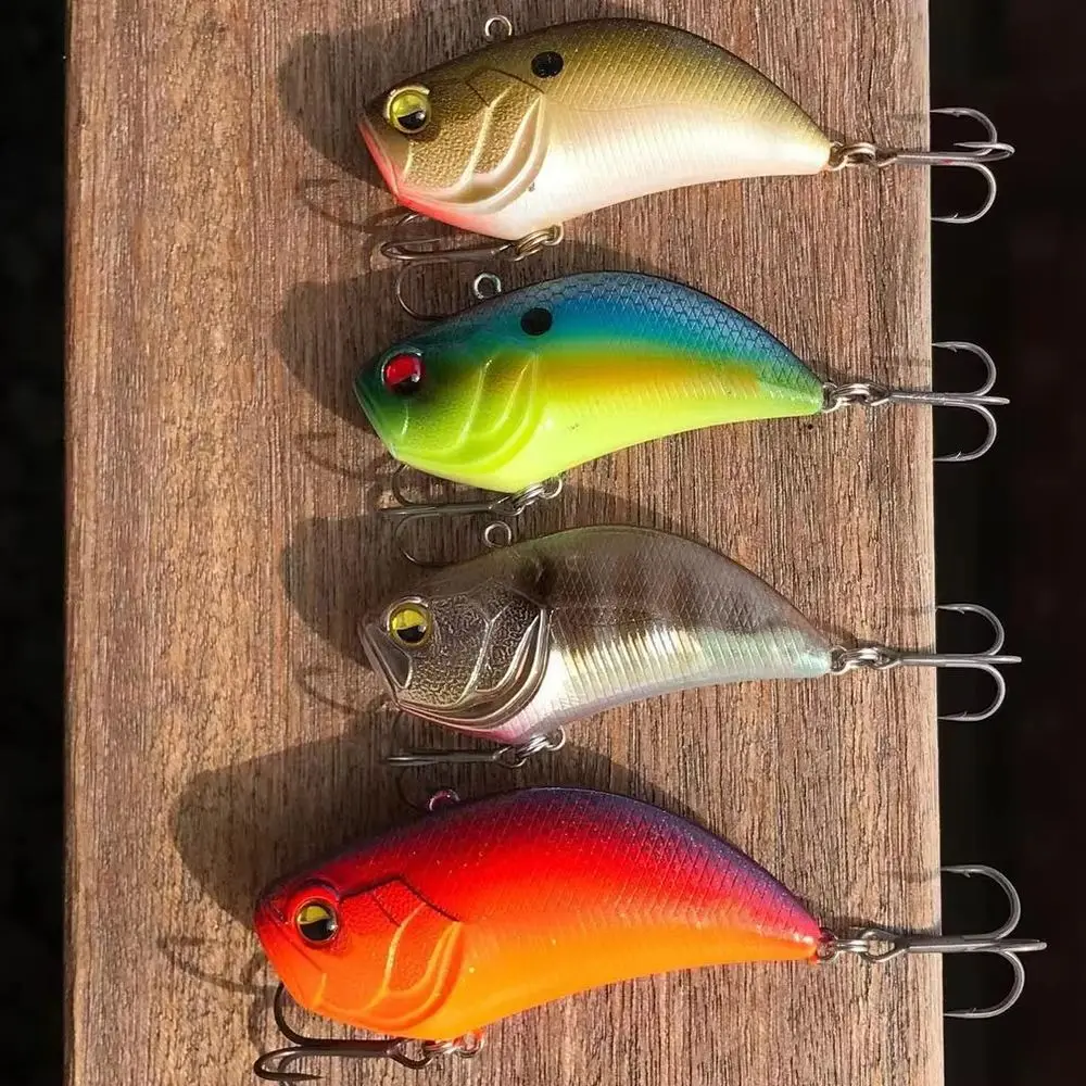 Señuelo de pesca Wobbler de Rattlin giratorio de hundimiento, 54mm/15g, para Pike Level Vib Ice Balance, aparejos de pesca VIB Swimbait de invierno