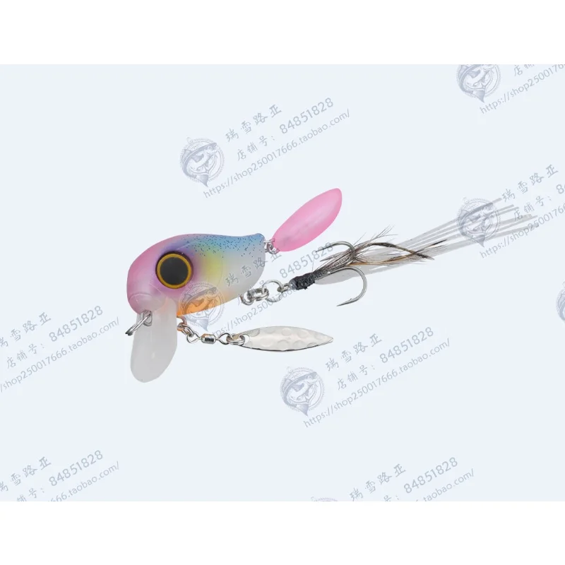 JACKALL-MICRO pañal japonés serie de agua Xiaopang, 4,8g, Rock Perch, Micro object, Luya Bait - imagen 5