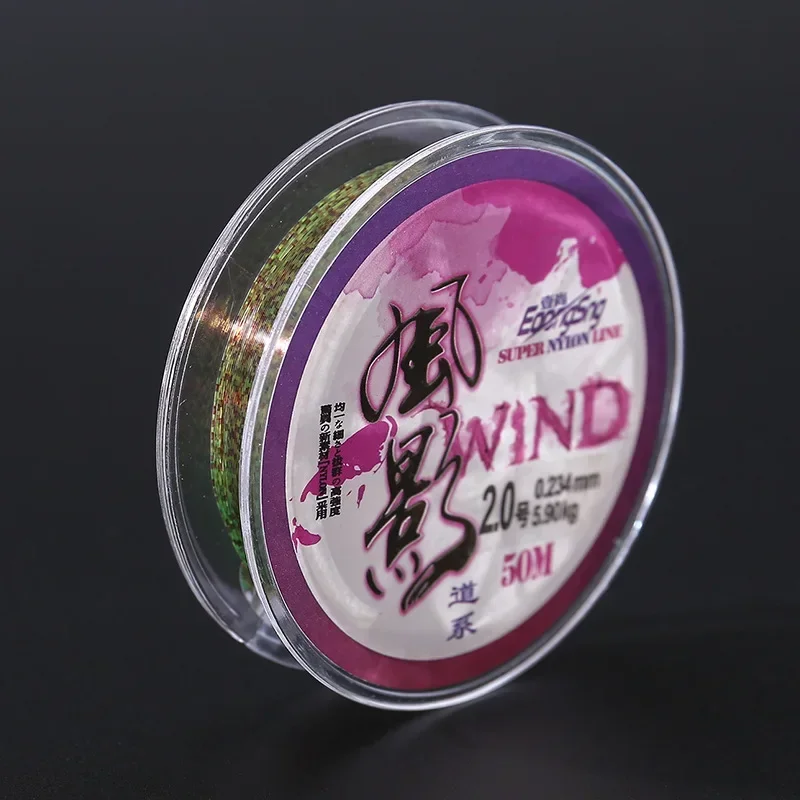 Carrete de 50m, guía metálica, líneas de envoltura, hilo de sedal de pesca DIY, nailon fuerte para construcción de varillas, hilo de envoltura para construcción - imagen 3