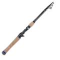 blue casting rod