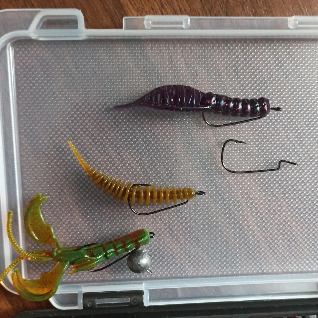 Ganchos Ewg de 9KM, 50 Uds., anzuelos de lubina para aparejo Texas, anzuelos de pesca de gusano compensados de espacio amplio, anzuelo compensado de agua salada, agua dulce - imagen 4