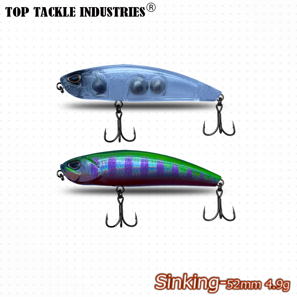 Cebos de pesca piezas, cebo de lápiz, perca especialmente diseñada, 52mm, 4,9g - imagen 4