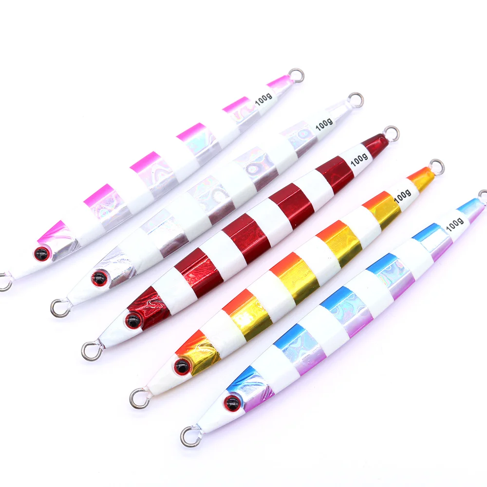 Jig metálico CASTFUN para jigging vertical – Atún, medregal y serviola