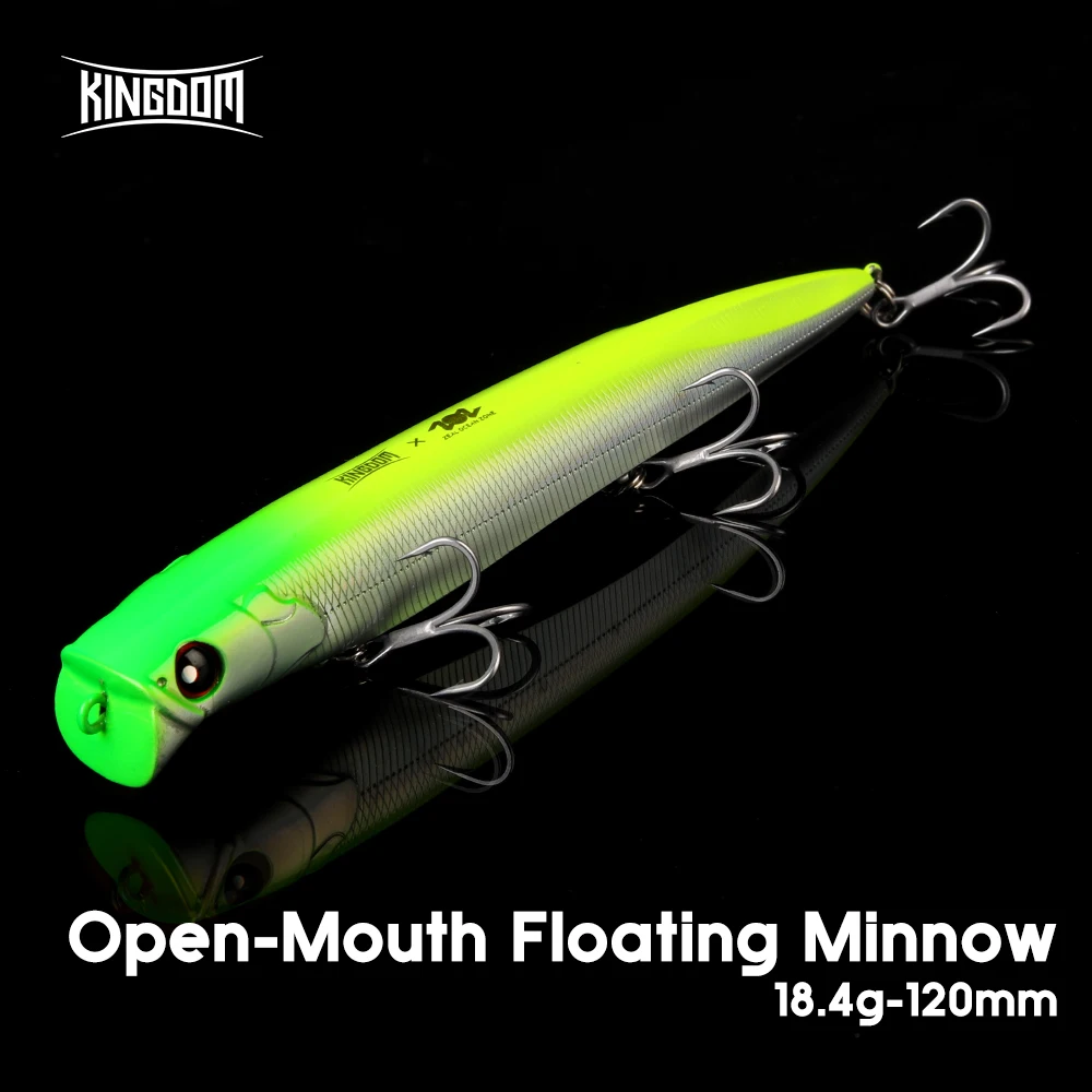 Kingdom Popper 120mm – Señuelo flotante para lubina