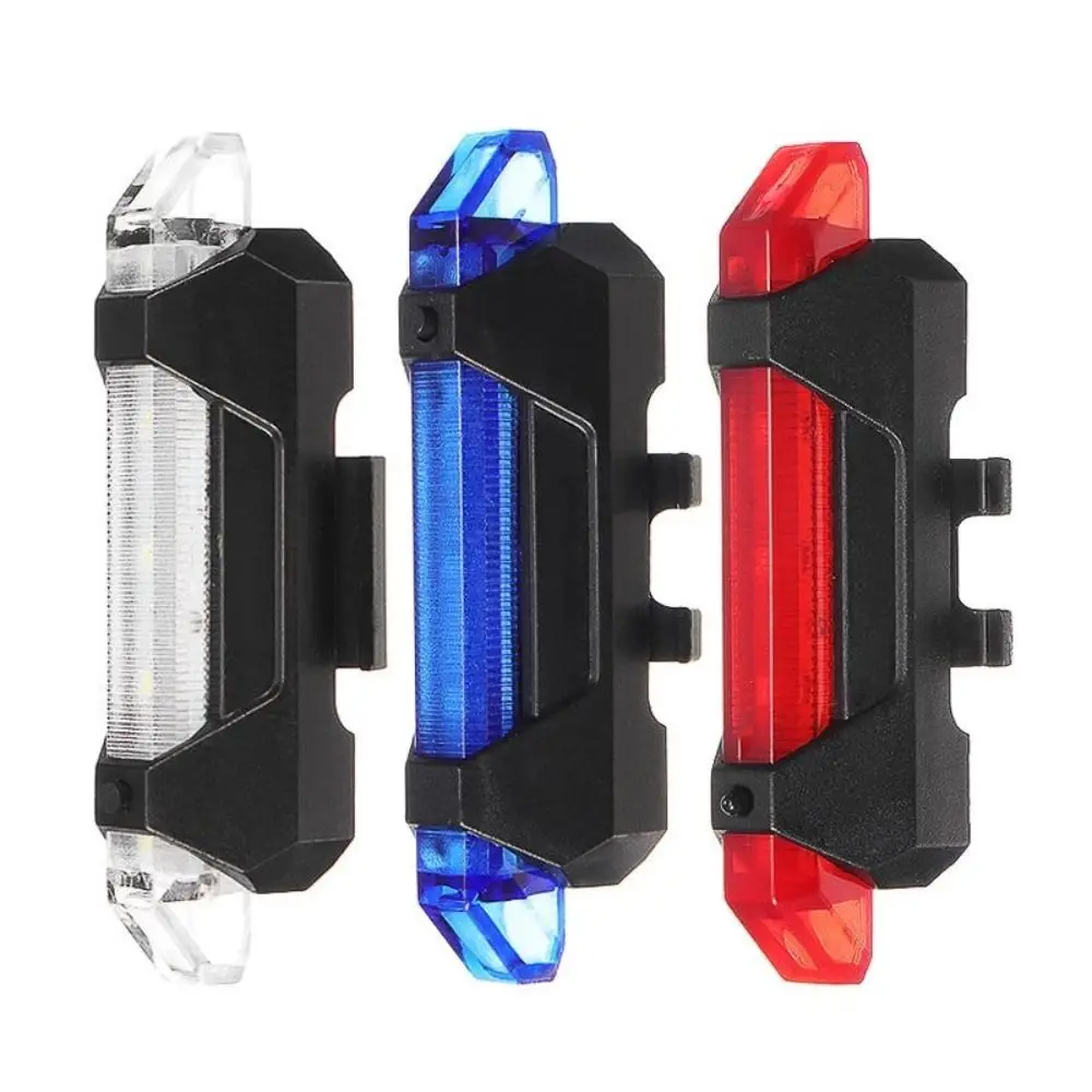 Luz trasera recargable USB para bicicleta – Impermeable e intermitente - imagen 3