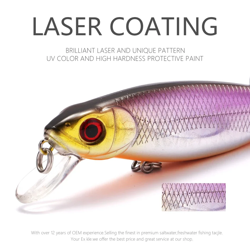 MOOKZZ-señuelo duro de pesca, cebo Artificial, 66MM, 6G, gran oferta, 2023 - imagen 3