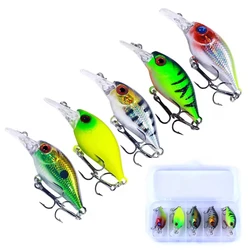 Crankbait 5cm 4.4g para Bass, Lucio y Rockfish - Señuelo Topwater