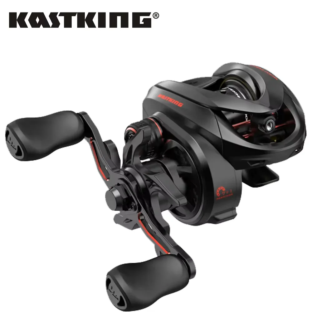 KastKing Black Valiant Eagle II Bait Finesse System carrete de Baitcasting 5KG arrastre máximo 8,4:1 carrete de pesca de alta velocidad para pesca de lubina - imagen 5