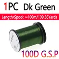 1pc 100D Dk Green