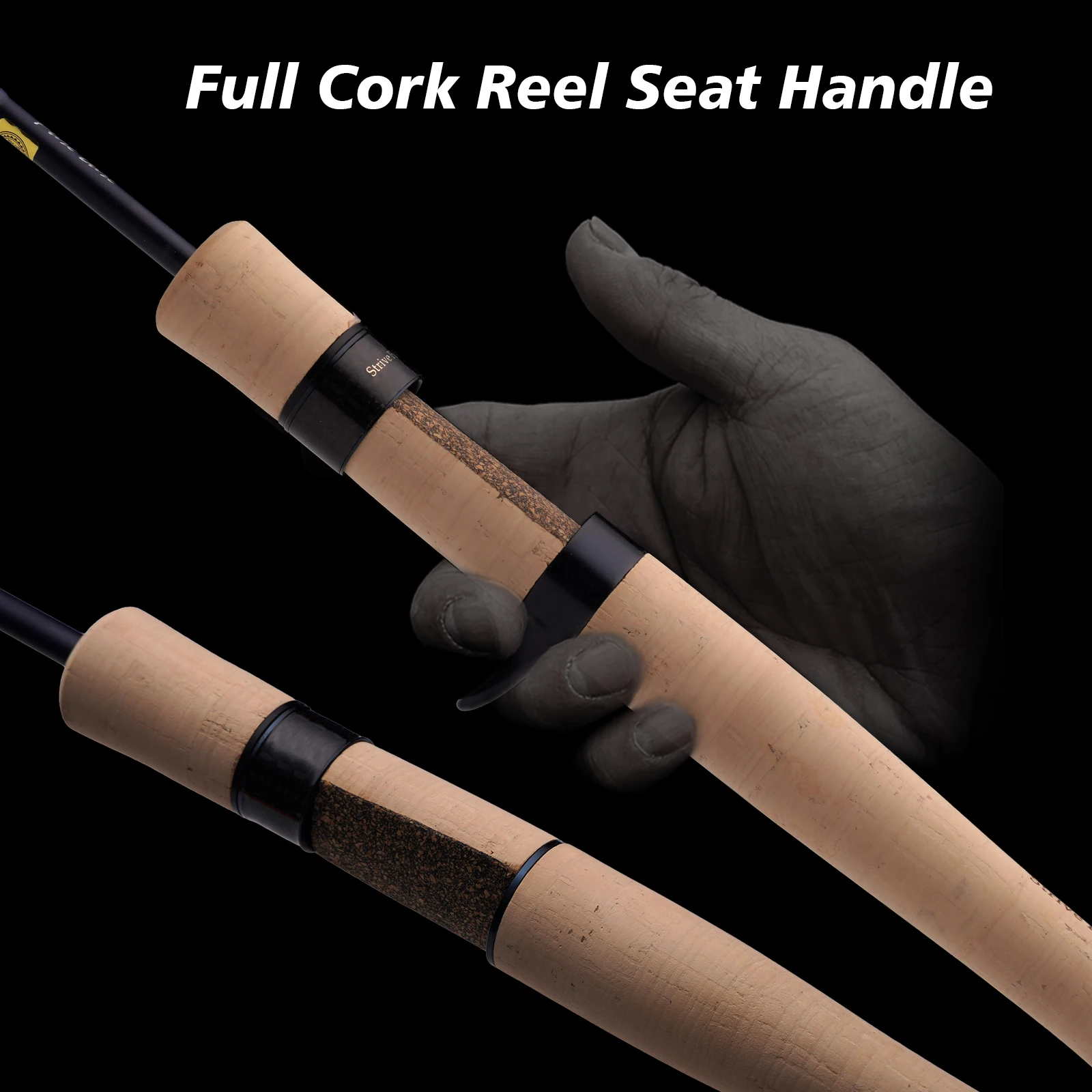 PURELURE REFLEX ARC Flick Cast 0,5-12g BFS varilla 6FT Toray carbono T1100 FUJI SIC anillo carrete de corcho completo asiento trucha perca bajo Pike - imagen 4