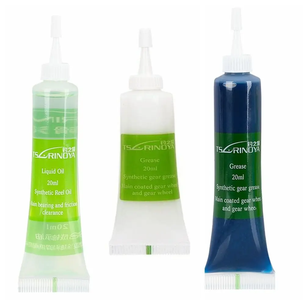 Carrete giratorio resistente a la compresión, grasa antioxidante, resistencia al agua, rodamiento de pesca, lubricante de aceite, resistencia al desgaste, 1 Juego - imagen 4