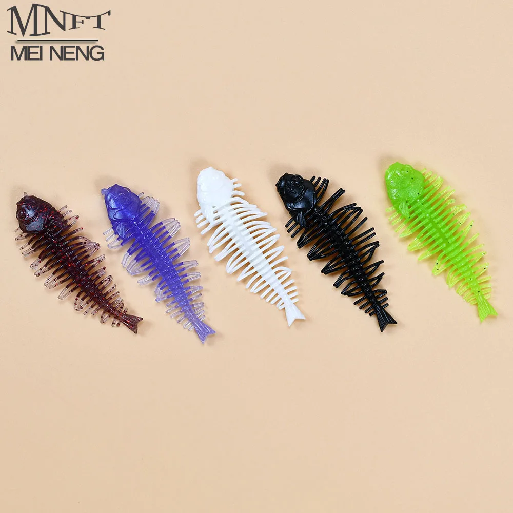 Cebo suave TPE biomimético olor pescado – Señuelo pesca agua salada - imagen 2