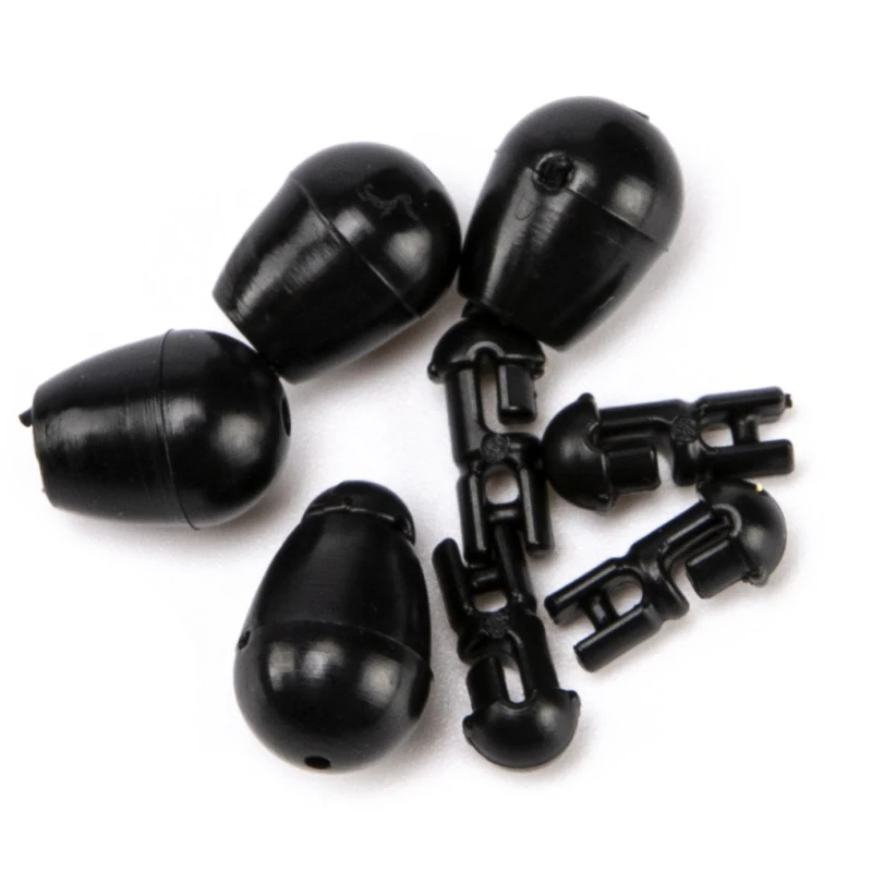 Cuentas de cambio rápido para pesca de carpa, alimentador, longitud de anzuelo, equipo de choque instantáneo, 40 piezas S/L - imagen 3