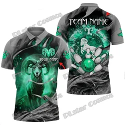 Aries Polo de pesca personalizado para hombre – diseño 3D premium
