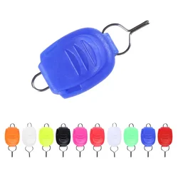 Clip para carrete Baitcasting con hebilla tapón soporte sedal pesca
