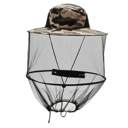 Sombrero plegable antimosquitos SANLIKE – Malla transpirable para pesca